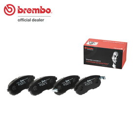 brembo ブレンボ ブラックブレーキパッド フロント用 セフィーロ A31 CA31 LA31 LCA31 S63.9〜H6.8 RB20DET ターボ 送料:全国一律無料