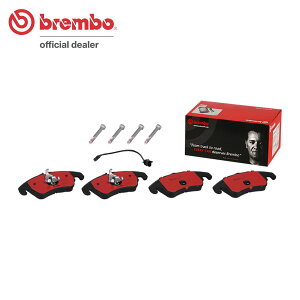 brembo �u�����{ �Z���~�b�N�u���[�L�p�b�h �t�����g�p �A�E�f�B Q5 8RCALF H21.6�`H22.11 3.2 FSI �N���g�� ����:�S���ꗥ����