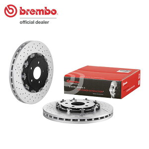 brembo �u�����{ �t���[�e�B���O�u���[�L���[�^�[ �t�����g�p �����Z�f�X�x���c CLK�N���X (C209) 209376 H15�` CLK55 AMG �t�����g:6POT 340��×32 �h�����h�f�B�X�N ����:�S���ꗥ����