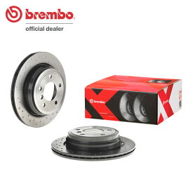 brembo ブレンボ エクストラブレーキローター リア用 BMW 3シリーズ (E91) VS25 H19.3〜H22.5 325i ツーリング BMWパフォーマンスブレーキ除く 送料:全国一律無料