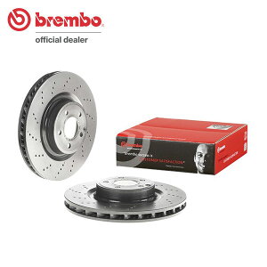 brembo �u�����{ �u���[�L���[�^�[ �t�����g�p �����Z�f�X�x���c SLK�N���X (R172) 172448 H23.5�` SLK200 AMG�X�|�[�c�p�b�P�[�W ����:�S���ꗥ����