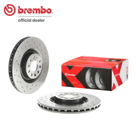 brembo ブレンボ エクストラブレーキローター フロント用 フォルクスワーゲン パサートヴァリアント (B6) 3CAXZF H18.4〜H22.3 V6 4モーション 3.2L ワゴン 送料:全国一律無料