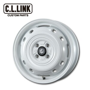 シーエルリンク アルミホイール UNIONRIM TX 15×4.5J +45 100 4H SW(ソリッドホワイト) 1本価格 デリカミニ ハスラー スペーシアギア 沖縄・離島は要確認