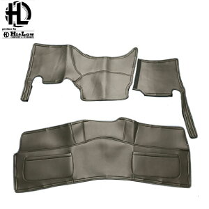 Hi&Low conceptH フロント/リアデッキカバーセット ポケット付 ハイエース 200系 標準ボディ (1〜3型前期) スーパーGL