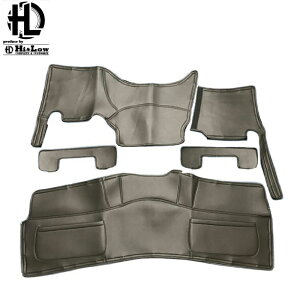 Hi&Low conceptH フロント/リアデッキカバーセット ポケット付 ハイエース 200系 標準ボディ (3型後期4型/4型後期 ガソリン車) スーパーGL