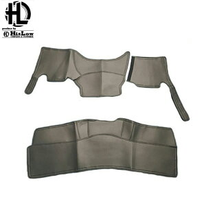 Hi&Low conceptH フロント/リアデッキカバーセット ハイエース 200系 標準ボディ (1〜4型/4型後期 ガソリン車) スーパーGL