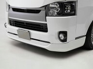CRS ESSEX ナロー4~7型用 フロントリップスポイラーVer.IV ABS製 ホワイトパール(070) ハイエース 200系 …