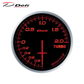 Defi デフィ Defi-Link Meter ADVANCE BF Φ60 ターボ計 -100kPa〜+200kPa アンバーレッド