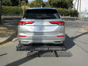 DMD ヒッチメンバー2本出し(背面キャリア) D級 アウトランダーPHEV 5LA-GN0W R3.12〜 M/G/P ノーマルバンパー