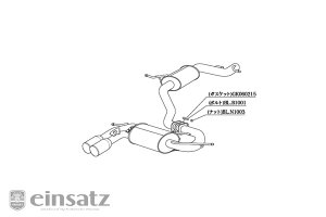 einsatz }t[ s-622 Type1 Tail ubNN[ VOLKS WAGEN StV ABA-1KBYD 2.0_^[{ BYD FF 08/10`09/4 6AT [GTI s] lzs kCEE͗vmF