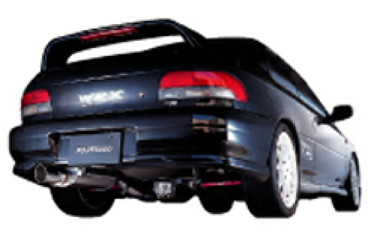楽天市場】FUJITSUBO フジツボ マフラー レガリスR インプレッサ E-GC8 