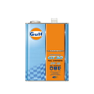 Gulf �K���t �G���W���I�C�� ARROW GT30 (�A���[GT30) 0W-30 4L 1�P�[�X/3�{�Z�b�g �S������