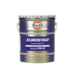 Gulf �K���t �G���W���I�C�� EUROSTAR (���[���X�^�[) 5W-40 20L 1�{ �S������ (SL,SJ-A3)