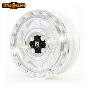 HARD CARGO �n�[�h�J�[�S �z�C�[�� HARDCARGO × XTREME-J XJ07 �|���b�V���N���A 14×4.5J 4/100 +43 1�{ �k�C���E����E�����͗v�m�F