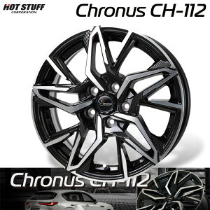 HOTSTUFF Chronus NmX CH-112 ^bNubN|bV (MB/P) A~zC[1{ 15×6.0J 5H PCD100 +43 4{wő