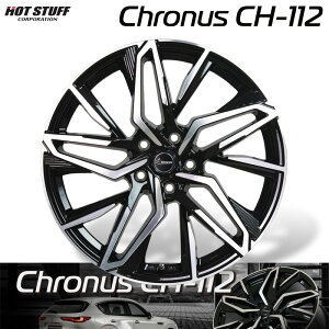 HOTSTUFF Chronus NmX CH-112 ^bNubN|bV (MB/P) A~zC[1{ 19×7.5J 5H PCD114.3 +48 4{wő