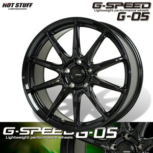 HOTSTUFF GXs[h G-05 16×6.5J 5H PCD100 +48 ^bNubN (MBK) A~zC[ 4{Zbg