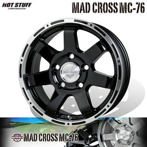 HOTSTUFF }bhNX MC76 18×8.0J 5H PCD150 +48 ubN|bV(BK/P) A~zC[ 4{Zbg