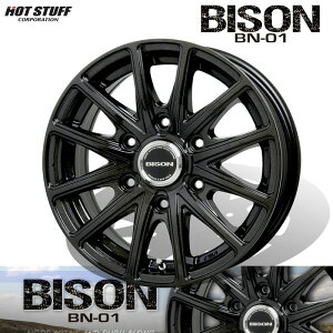HOTSTUFF oC\ BN-01 15×6.0J 6H PCD139.7 +33 ^bNubN(MBK) A~zC[ 4{Zbg