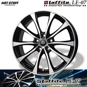 HOTSTUFF tBbg LE-07 ubN|bV (BKP) A~zC[1{ 17×7.0J 5H PCD114.3 +48 4{wő