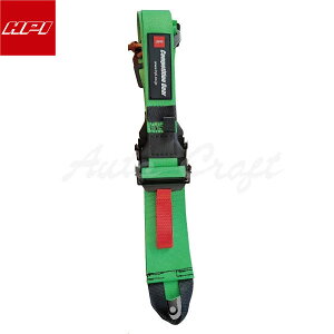 HPI FHR対応レーシングハーネス 6点式 FIA公認 2025年モデル 蛍光グリーン 北海道・沖縄・離島は要確認