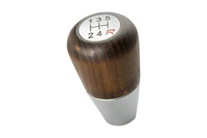 I.L.モータースポーツ シフトノブ スティックタイプ アッシュウッド/クローム 5速 ロードスター NCEC