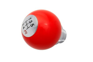 I.L.モータースポーツ シフトノブ ボールタイプ レッド/クローム 5速 ロードスター NB6C NB8C