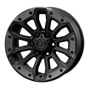 JEPPESEN ホイール MJCR#C216 17×8.0J 6H PCD.139.7 +20 FLAT BLACK/TMC 1本 プラド、ハイラックス、FJクルーザー、トライトン等 個人宅配送不可 沖縄・離島は要確認