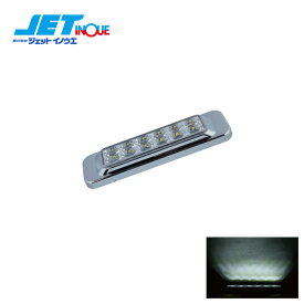 JETINOUE ジェットイノウエ LEDサイドマーカーランプ 角型 ホワイト [DC24V、サイズ140x40mm]
