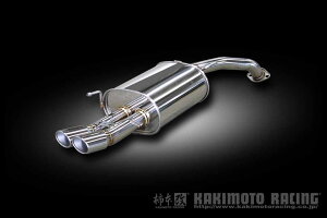 柿本改 マフラー KRnoble Ellisse クリスタル キューブ DBA-Z12 1.5_NA HR15DE 2WD(FF) 10/4〜12/10 CVT 個人宅配送不可 北海道・沖縄・離島は要確認