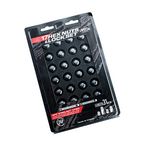 MID 17HEX ���b�N���i�b�g�Z�b�g L31 �N���[�����b�L M12×P1.25 6H�p 24�p�b�N