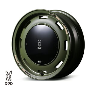 MID WHEELS X DOD �E�V�������g�o�� �A���~�z�C�[��4�{�Z�b�g 14x4.5J 4H PCD100 +45 (�E�V�������g�o�� SOG Semi Gloss OD Green)