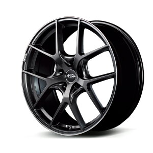 MID EXCLUSIVE 025F �A���~�z�C�[��4�{�Z�b�g 17x7.0J 5H PCD114.3 +40 (�[���j�[�S�[�G�t FG2 �Z�~�O���X�K�����^+�����G�b�WDC+���S�}�V�j��)