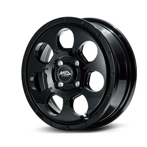 MID WHEELS MUDAGENT A~zC[1{ 14x4.5J 4H PCD100 +45 (}bhG[WFg Z~OXubN) 4{wő