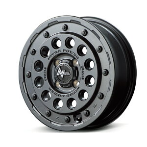 MID NITRO POWER H12 SHOTGUN �A���~�z�C�[��4�{�Z�b�g 14x4.5J 4H PCD100 +45 (�G�C�`�W���[�j�V���b�g�K�� BB �o�����u���b�N) �i�C�g���p���[