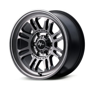 MID NITRO POWER M16 ASSAULT A~zC[4{Zbg 17x6.5J 6H PCD139.7 +38 (GC`NATg XeB[NA) iCgp[