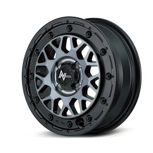 MID NITRO POWER M29 STINGER �A���~�z�C�[��4�{�Z�b�g 14x4.5J 4H PCD100 +45 (�G���j�[�L���[�X�e�B���K�[ �Z�~�O���X�u���b�N�N���A) �i�C�g���p���[