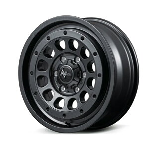 MID NITRO POWER R12 HOWITZER �A���~�z�C�[��1�{ 15x4.5J 4H PCD100 +45 (�A�[���W���E�j�n�E�U�[ �o�����u���b�N(BBK)) 4�{�w���ő�������