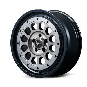 MID NITRO POWER R12 HOWITZER �A���~�z�C�[��1�{ 17x6.5J 6H PCD139.7 +38 (�A�[���W���E�j�n�E�U�[ �Z�~�O���X�X���[�N/�}�V���h�t�F�C�X(SSM)) �n�C�G�[�X 4�{�w���ő�������