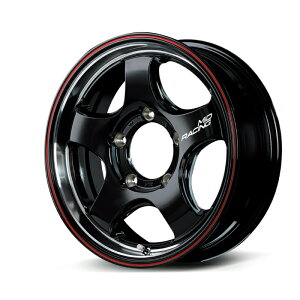 MID Racing R05 HC A~zC[4{Zbg 16x5.5J 5H PCD139.7 +20 (A[[S[GC`V[ B2R BK@[eBJ|bV/REDC)