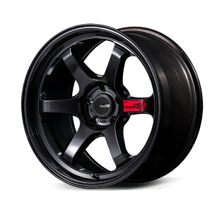 MID Racing R06 �A���~�z�C�[��4�{�Z�b�g 18x10.5J 5H PCD114.3 +12 (�A�[���[�����N �N���X�^���u���b�N)