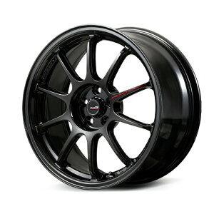 MID RACIG R10 EVO �A���~�z�C�[��1�{ 17x7.5J 5H PCD114.3 +48 (�A�[���e���G�{ BLACK METALLIC) 4�{�w���ő�������