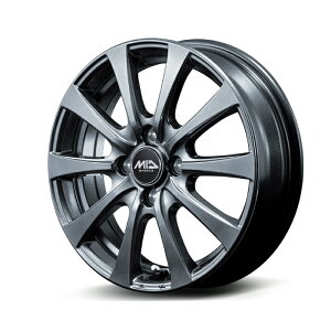 MID WHEELS G10 A~zC[4{Zbg 12x3.5B 4H PCD100 +42 (W[e ^bNO[)