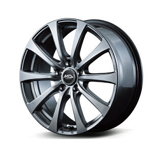 MID WHEELS G10 A~zC[1{ 16x6.5J 5H PCD100 +48 (W[e ^bNO[) 4{wő