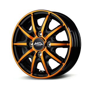 MID WHEELS RX10-K A~zC[1{ 14x4.5J 4H PCD100 +45 (A[GbNXC`}P[ ORANGE BKP/NX^IWNA) RX10K 4{wő