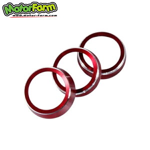 モーターファーム エアコンダイヤルガーニッシュ レッド ジムニー / ジムニーシエラ JB64W JB74W 北海道・沖縄・離島は要確認