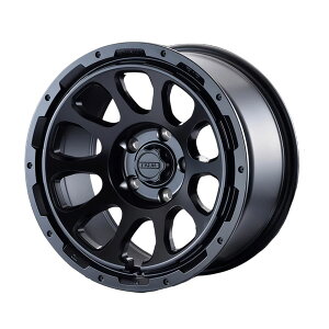 モーターファーム ホイール FARM D10 マットブラック 17インチ×9.0J 5H 127 +1 1本 JK/JLラングラー JTグラディエーター 北海道・沖縄・離島は要確認