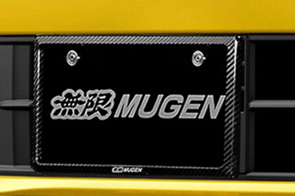 MUGEN 2021/2～ JJ2 JJ1 N-VAN フロント カーボンナンバープレートガーニッシュ 無限 ナンバープレートフレーム