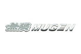MUGEN 無限 メタルロゴエンブレム クロームメッキ×ホワイト シビック FN2 2009/11〜2010/9