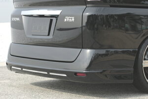 M'z SPEED リアアンダースポイラー 未塗装 FRP セレナ CC25 H19.12〜H22.10 ハイウェイスター MC後 グレースライン 3151